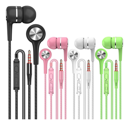 Auriculares Ynr A12 Pack 4 Multicolor