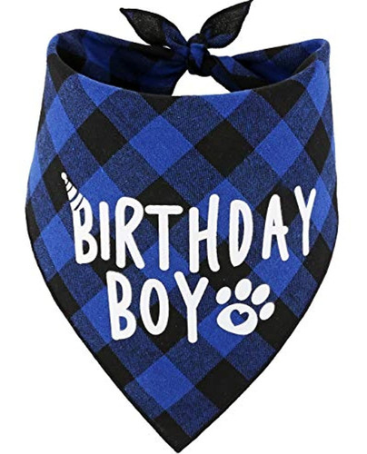 Jpb Dog Birthday Boy Bandana