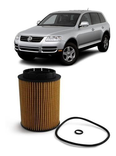 Filtro De Oleo Vw Touareg 4.2 V8 32v 2003 2004 2005 2006