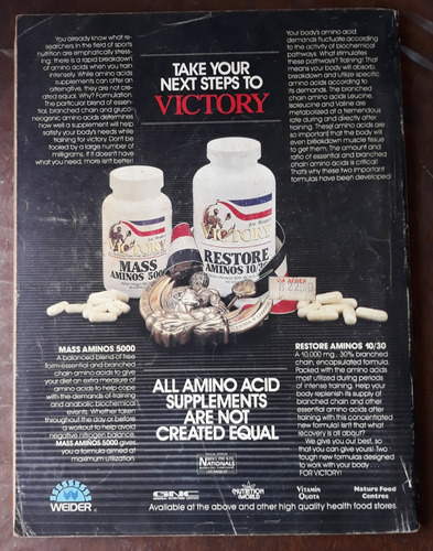 Revista Joe Weider`s Muscle & Fitness - October 1990