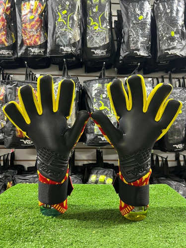Imagen 7 de 8 de Guantes De Arquero Vgfc Thunder Rojo / Amarillo