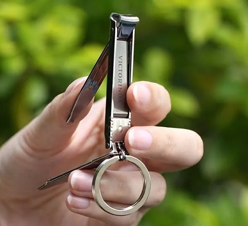 Imagen 2 de 5 de Corta Uñas Victorinox Original + Funda + ¡envío Gratis!