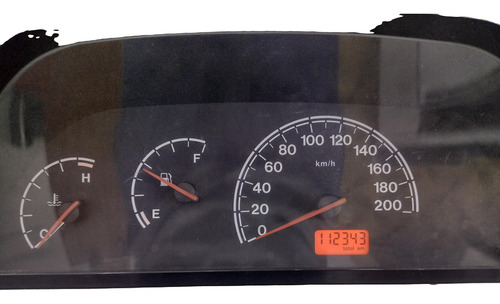 Tablero Fiat Uno Fire 1.3l 2007 Sin (rpm) 112.000 Kms Negro (Usado)