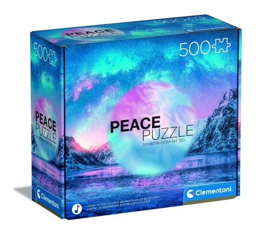 Rompecabezas Via Lactea Peace Puzzle Zen 500 Pz Clementoni