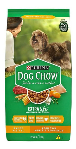 Ração Para Raças Pequenas Dog Chow 1kg