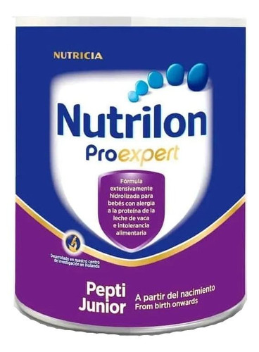 Imagen 1 de 1 de Leche de fórmula  en polvo Nutricia Nutrilon Proexpert Pepti Junior  en lata de 400g a partir de los 0 meses