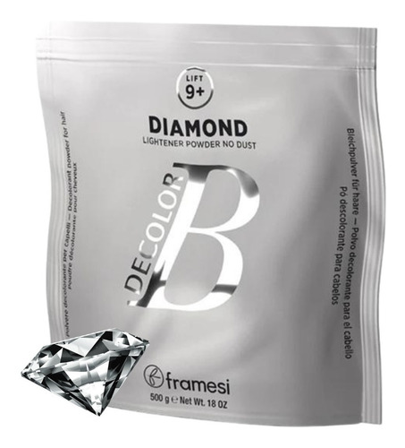 Polvo Decolorante Framesi Decolor B  Diamond  X 500grs 