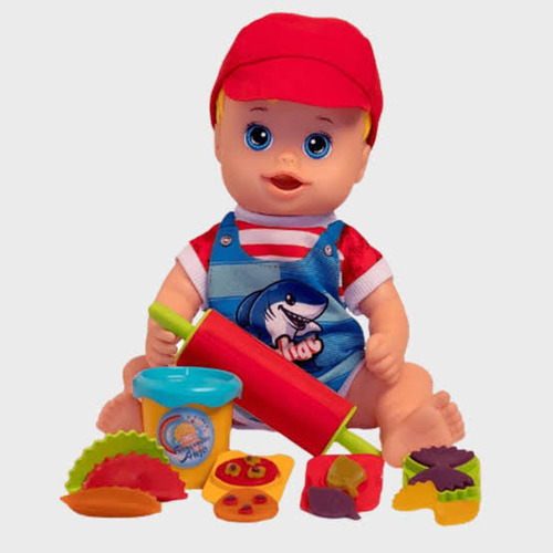 Boneco Milly E Mike Comidinha