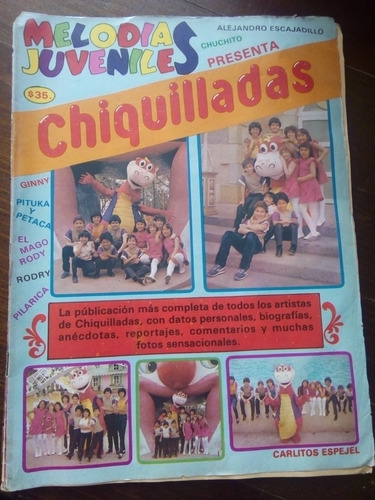 Chiquilladas En Revista Melodías Juveniles Numero Especial