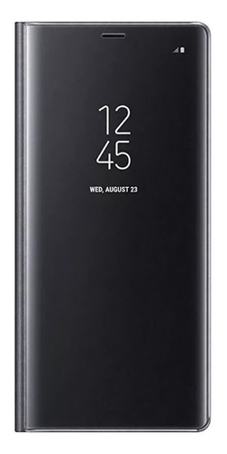 Case S-view Flip Cover Para Galaxy Note 8 Original Negro