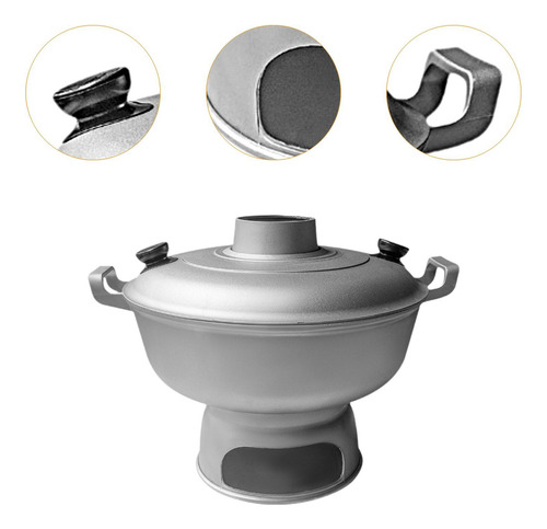 Shabu Pot China China Hot Pot Standpot Con Tapa De Aluminio