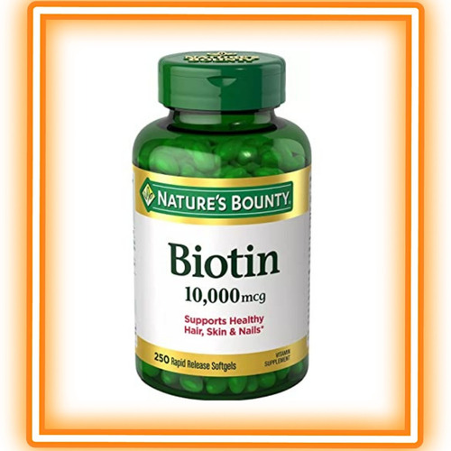 Biotina Nature Bounty 250 Capsulasblandas - Importado