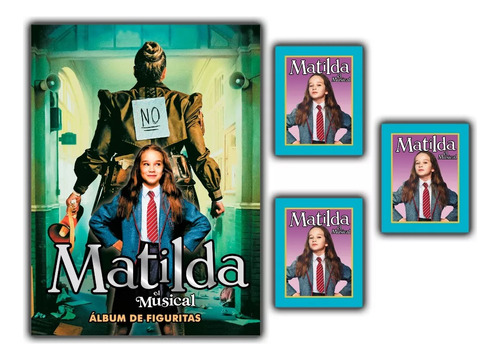 Album Matilda El Musical: Pack Album + 2 Sobres
