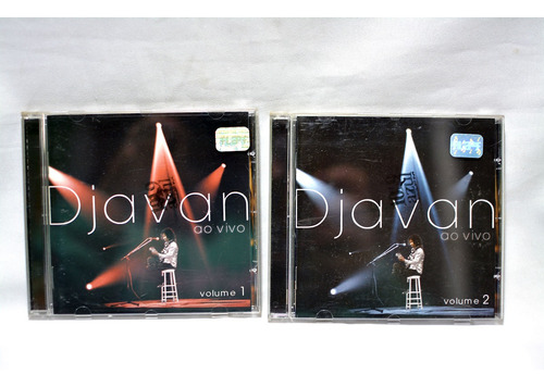 Djavan - Ao Vivo - Volumen I Y Ii - 2 Cd. Excelente Estado