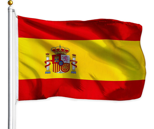 Bandera De País G128, De Poliéster, España, 152 Cm X 91 Cm
