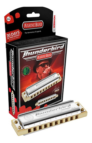 Hohner Thunderbird - Armonica De Baja Afinacion, Llave De D