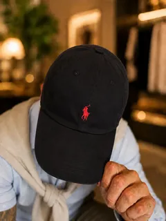Bone Polo Sarja Aba Curva Masculino Fecho Strapback