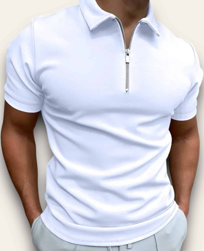 Zipsolid Polo White