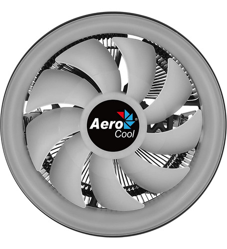 Imagen 6 de 6 de Cooler Cpu Aerocool Core Plus Argb 1151 Am4 Pwm Fan Rgb