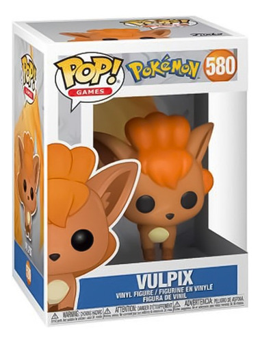Juguete Funko Pop Pokémon Vulpix #580