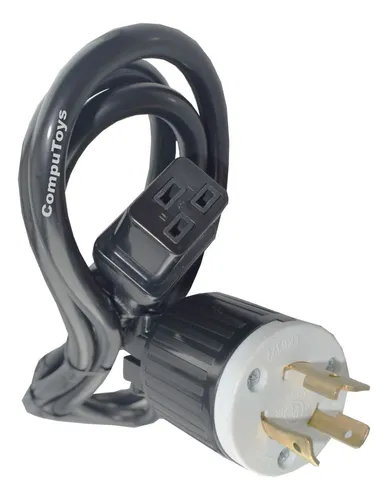 Cable Nema L6-20p Lock A Iec C19 1.8 Metros 14 Awg Computoys