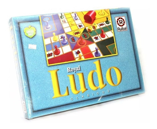 Ludo Royal Green Box Ruibal Juego De Mesa 7114 Lelab