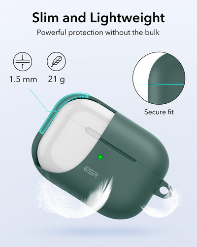 Funda Esr Para AirPods Pro De Segunda Generación Con Cable U