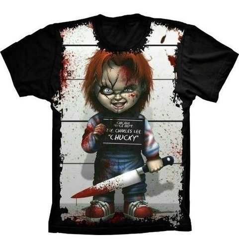 Camiseta Estilosa 3d Fullprint - Filmes De Terror Ba