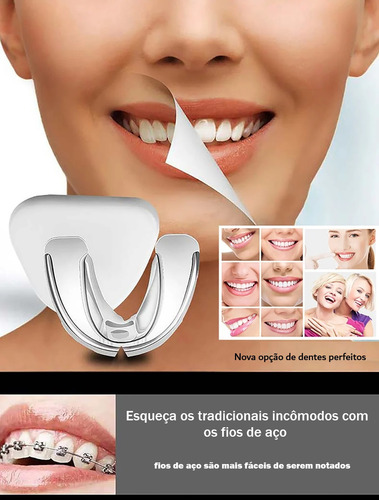 Kit 3x Placa Anti Ronco Bruxismo Alinhamento Dentes Adulto