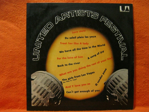 United Artists Festival - Lp Disco De Vinil Shirley Bassey