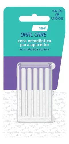 Cera Ortodôntica Para Aparelho Needs Oral Care 5un