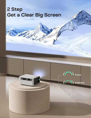 Mini Proyector, Proyector De Teléfono Portátil Yoton Compati