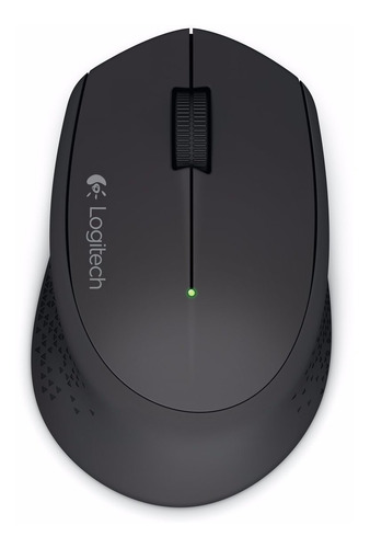Logitech M280, Mouse Inalámbrico / Cómodo Diseño Curvo Negro