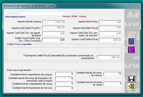 Rg 3685 Régimen Compras Y Ventas Afip Citi Excel Genera Txt