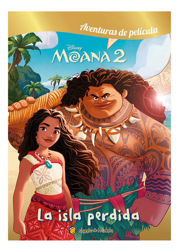Libro Isla Perdida (moana 2 - Disney)
