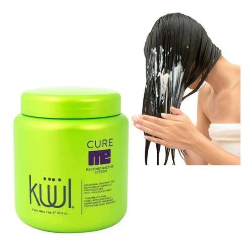 Kuul Cure Me Tratamiento Reconstructor System 1 Kg Aguacate