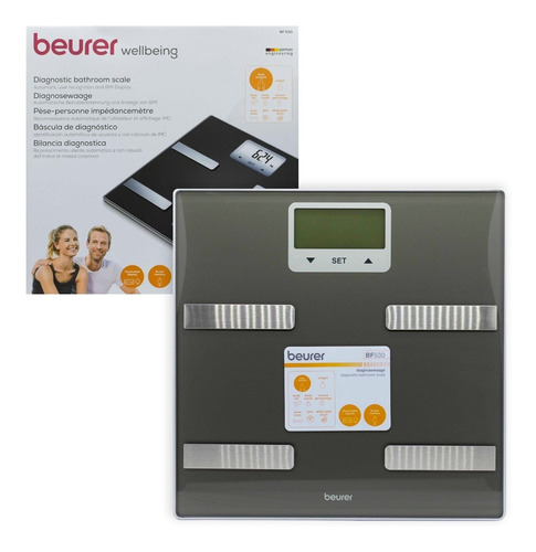 Beurer Balanza Digital De Diagnostico Personal Bf 530 180kg