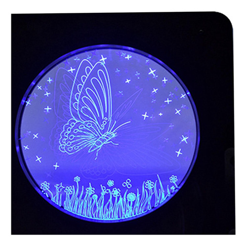 Luz De Noche 3d Lámpara De Ilusión Led Luces De Escritorio
