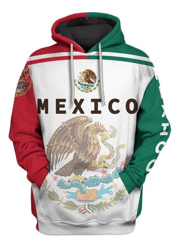 Sc Gh Sudadera Con Capucha De Escudo Mexicano Personalizada