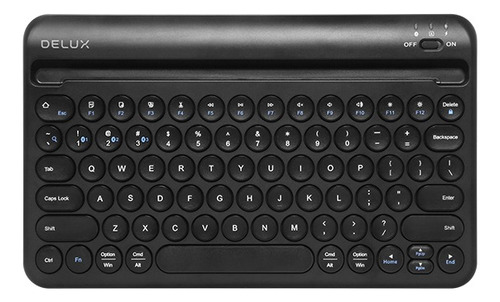 Teclado Inalambrico Delux K2213v Somos Tienda