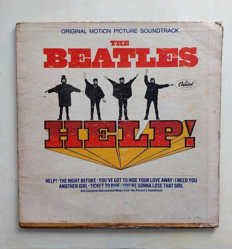 Beatles Disco Album Helph Lp Vinilo Importado Lennon