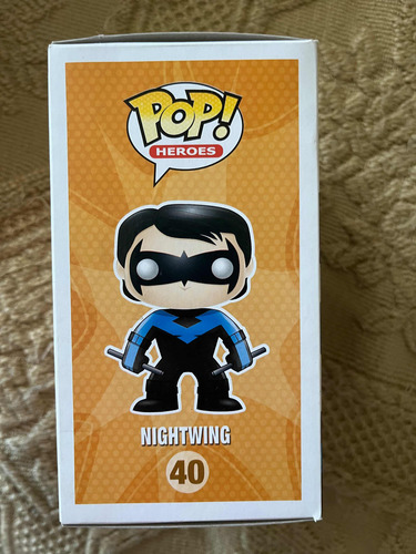 Funko Pop! Dc Heroes Nightwing #40 Batmandc Comics (Usado)