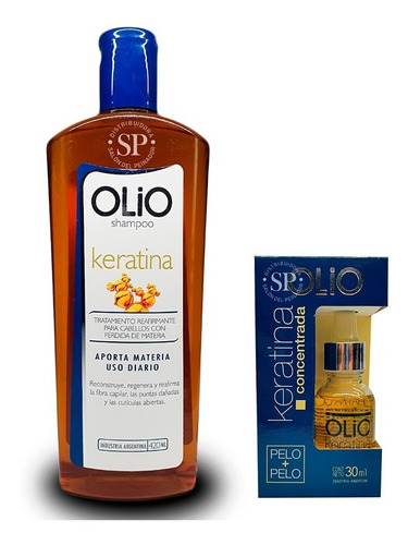 Kit Olio Shampoo + Serum Puntas Abiertas Keratina Ads