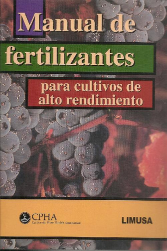 Libro Manual De Fertilizantes Para Cultivos De Alto Rendimie