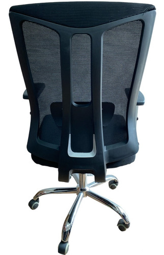 Silla De Oficina Ejecutiva Lajas Color Negro Ergonómica