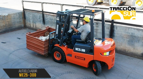 Autoelevador Michigan Me25-30d 2,5tn 3mts Desplazador Nuevo