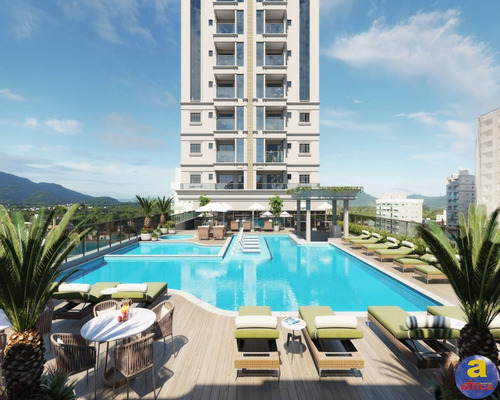 Imagem 10 de 29 de Apartamento 3 Suítes, 2 Vagas De Garagem Na Meia Praia Em Itapema/sc - Imobiliária África - Ap00479 - 69798750
