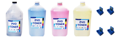 Kit 4 Rec De 300g C/u + Chips Cmyk Para Sha Mx-3640n Mx36