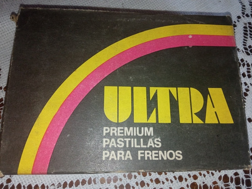 Pastillas Frenos Fiat Tucán Spazio Fiorino Corcel 347