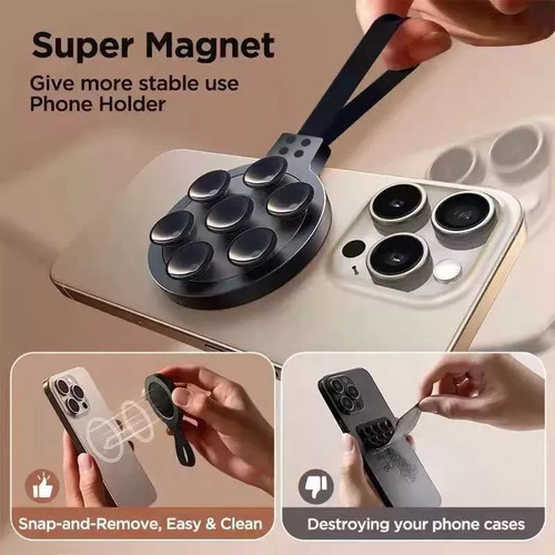 S Suporte Para Celular Com Ventosa De Adsorção Magnética